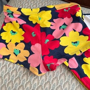 Hanna Andersson 2 piece tankini bold flower pattern so 140 us 10-12. Exc